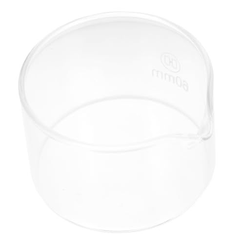 Veemoon Borosilicate Glass Crystallizing Dishes Flat Bottom Evaporation Tool Supplies