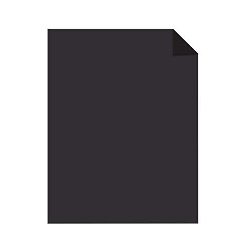 Neenah Astrobrights Color Cardstock, Letter 8.5 x 11 Inches, 65 Pound Cover, Eclipse Black, 100 Sheets (22024) image 5