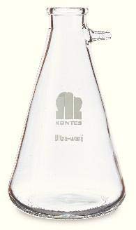 DWK Life Sciences 953760-2002 Coated Filter Flask, 2000ml