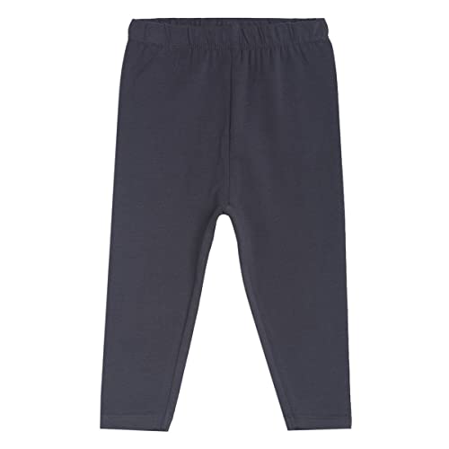 Image of miniklub Girls Grey & Black Printed Top With Leggings