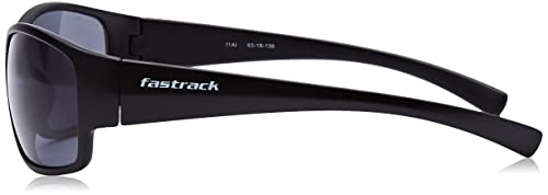 Fastrack Men's 100% UV protected Black Lens Sporty Sunglasses - Image 4