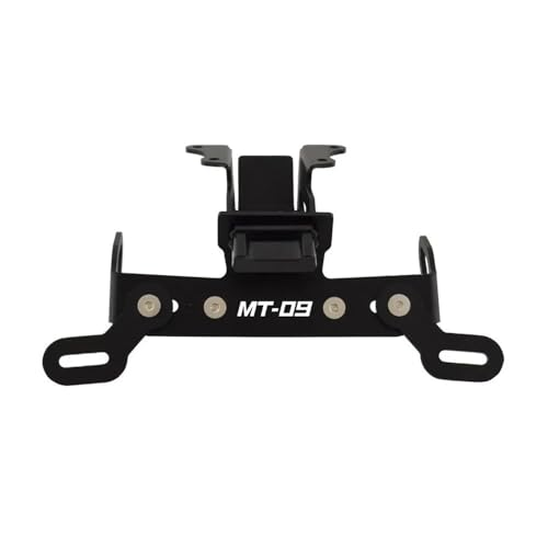 Support plaque d'immatriculation moto anti-vibration pour supprimer le garde-boue MT09