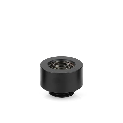 Espaciador negro 10 mm G1/4 Thermal Grizzly DeltaMate Extender MF10 para PC custom liquid cooling