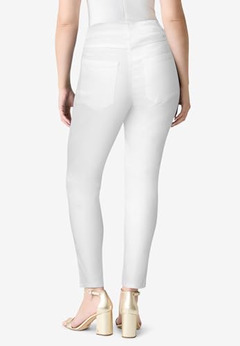 Roaman's Women's Plus Size Plus Size Classic Stretch Slim Jean2