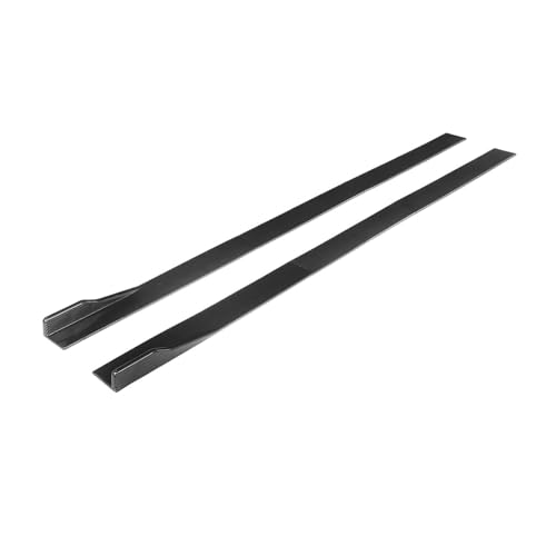 2.2m サイドスカート ウィングレット サイドウイング バンパーリップ マツダ 3 アクセラ 6 アテンザ MX5 RX8 ミアータ 323 626 969 RX7 RX8 ボディキット対応(2.2m Carbon Look)