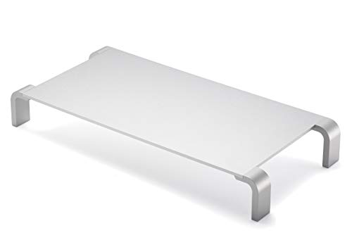 Monitorständer Notebookhalterung für iMac | MacBook | Monitor | TV | Notebook | Laptop Aluminium - Silber