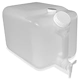 impact 7576 Fill Container, 5 Gal, 9-1/2-Inch Wx16-Inch Dx9-1/2-Inch H, Translucent