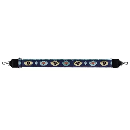 Image of Wide Bag Straps Replacement Crossbody Navajo Aztec Guitar Straps for Handbags /Purses /Messenger /Duffel Bags Backpack Straps Replacement Adjustable Length from 30 inch to 50.3 inch Southwestern