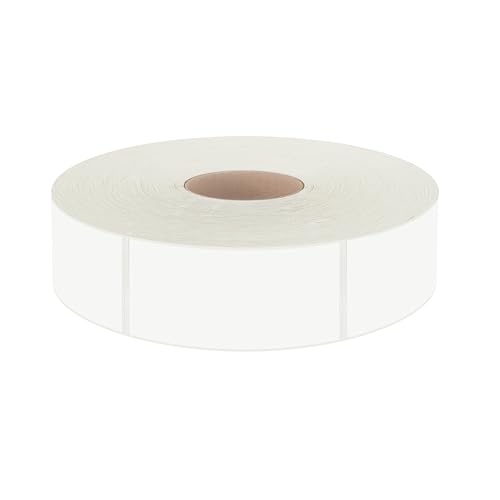 500 Removable Blank Food Labels, Water/Oil/Tear Resistant with Pe...