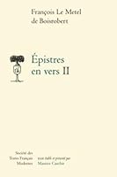 Epistres en Vers 2865033112 Book Cover