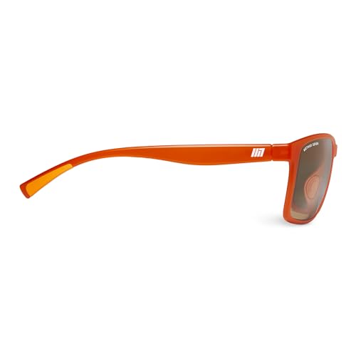 Method Seven Silverton TRAIL26 Sunglasses for Trail Runners (Translucent Orange)3
