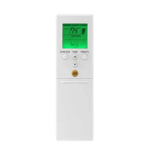 1 Unidad con AR-REM1U de Control Remoto retroiluminación for Aire Acondicionado General