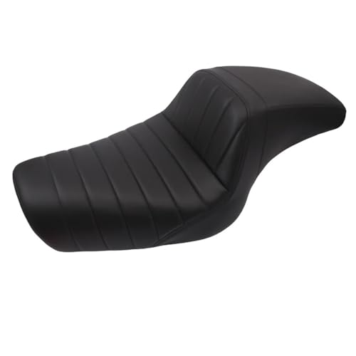 Asiento para Sportster XL 883 1200 48 accesorio de motocicleta trasero en cuero negro 7