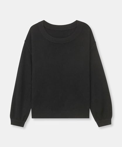 Image of NAADAM Women's Lightweight Reversible Cashmere Wide Neck Sweater