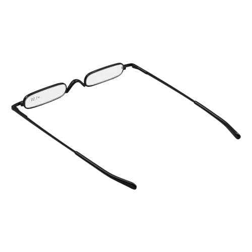 VOANZO Reading Glasses 1.5 Lenses Anti-Blue Light Portable Pen Glasses Mini Compact Reader -Black - Image 3