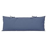 SUNCREAT Detachable Extra Large Outdoor Hammock Pillow with Ties, Navy