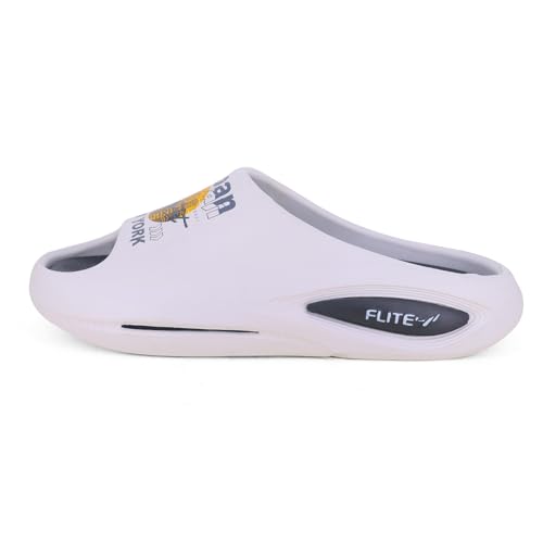 Image of FLITE FL-2015 Olive Sliders for Men - Comfortable & Durable Footwear