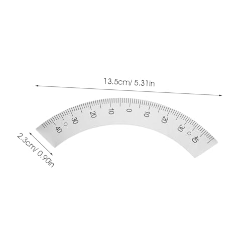 Regla escalímetro 45 grados para fresadoras miniatura 2