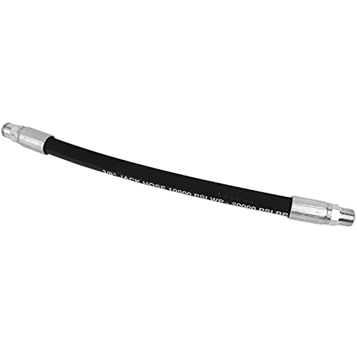 Image of Milton M49-SHJ-06-6NPT: Hydraulic Hose Assembly, Jack Hose, 10, 000 Psi, 3 /8 inch Mnpt, 3 /8 inch Hose Id X 72 inchL