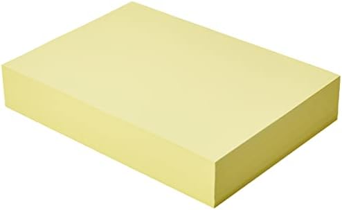 5 Star Coloured Copier Paper Multifunctional Ream-Wrapped 80gsm A4 Medium Yellow [500 Sheets]