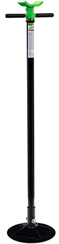 Arcan Underhoist Support Stand, 3/4 Ton Capacity, 12 Inch Diameter Base, Contoured Saddle, Bearing Mounted Spin Handle, Supports Vehicle Components (ALSS15)