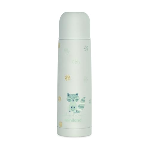 Miniland Thermy Mint 500 ml. Hochwertige Edelstahl-Isolierflasche von hoher Qualität um...