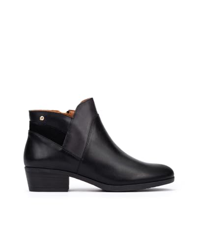 Pikolinos Botines de tacón en Cuero DAROCA para Señora Color Black