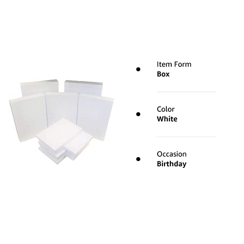 White Gift Box - 10 Pack Assortment - Great For All Occasions: Birthdays, Hol... #TOP3