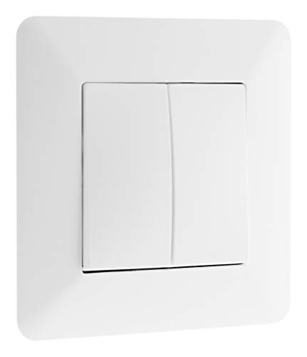 Artezo-Interrupteur va-et-vient double 10A Blanc - Artezo