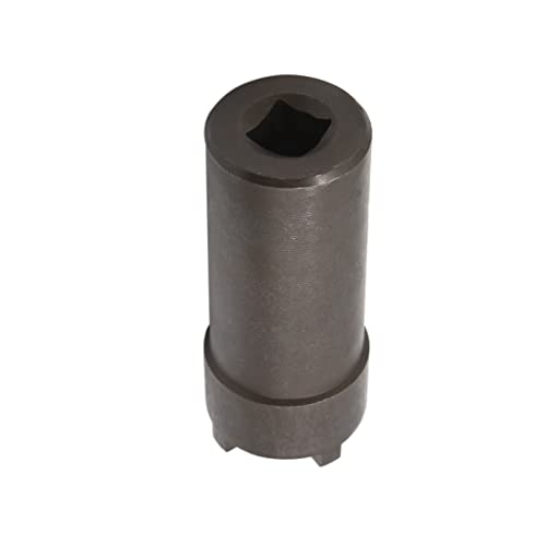 Image of uxcell 27mm 1.06 inch Motorcycle Clutch Lock Nut Spanner Socket Wrench Repair Remove Tool Gray Replacement for GY6-125