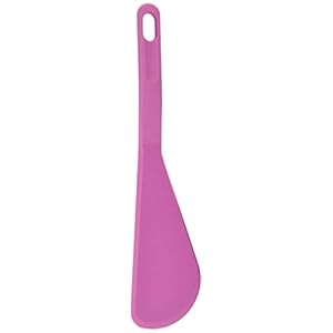 Shimomura Industry KAI-01P Kitchen Ala Mode Nylon Stir Spatula, Pink, Dishwasher Safe, Made in Niigata, Tsubamesanjo