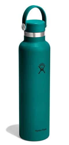 Hydro Flask Water Bottle - Insulated Stainless Steel - Non Spill, Leakproof in 24 Oz Deep Teal - image 2