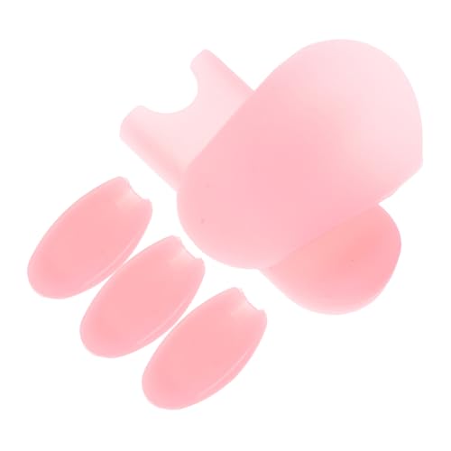 GALPADA 5pcs Sax Cushion Pad Soft Silicone Sax Anti Slip Thumb Rest for Saxophone for Practice and Pink