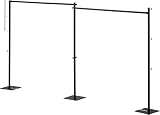 山崎実業(Yamazaki) 折り畳み 室内物干し 2連 ブラック 使用時：W278.6×D25×H142cm タワー tower 洗濯物干し コンパクトに収納 組み立て簡単 10267