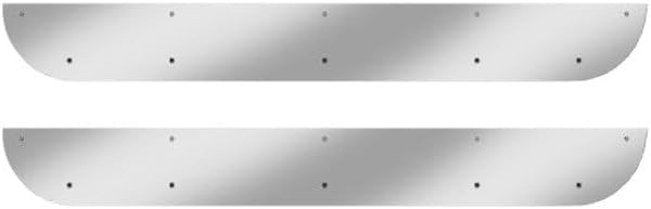 Technical Precision Replacement for Peterbilt 359 Year 1984 Stainless Steel Solid Door KICK Panel