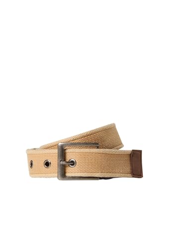 Ceinture d'archive en toile homme accessoire mode marine ajustable