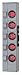 SCHNEIDER ELECTRIC EZM315125 Meter Ezm Branch Ring 125-Amp Qo 5 Position Electrical Box