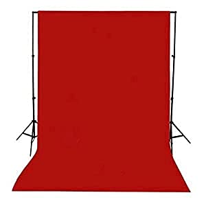 ALFASIYA Back Drop Background 8x12 Ft for Studio - Camera Accessory (Red)