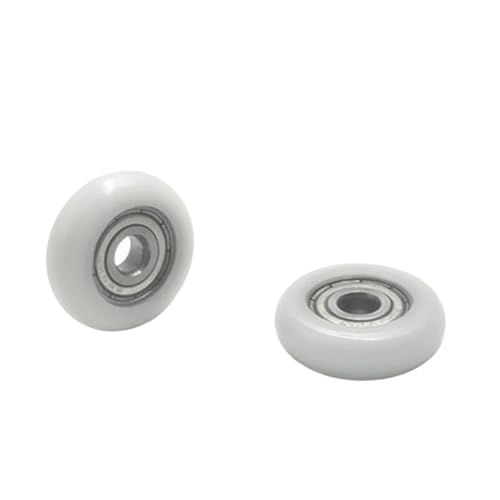 Roulement de roue en nylon 5x23x7mm galet plastique pour porte coulissante x10