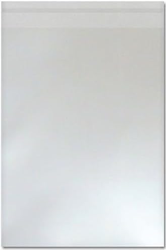 50 X Trasparente Cellophane Sacchetti C6 120mm X 162mm Vuoto