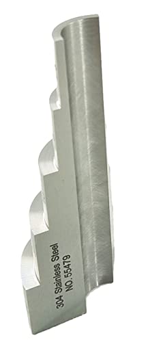 Bloque de Calibración Ultrasónico Redondo de 5 Pasos 304 Acero Inoxidable miniatura 6