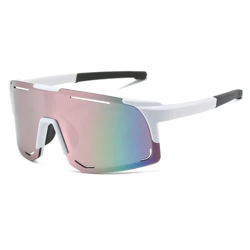 YBNSXP Gafas de Sol polarizadas for Ciclismo, con protección UV, Resistentes al Viento, for Hombres y Mujeres, Lentes polarizadas for Ciclismo de Carretera, Gafas Deportivas.(G)