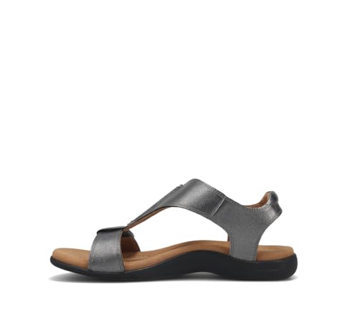 Image of Taos The Show Premium Leather Women's Sandal - Experience Everyday Style, Comfort, Arch Support, Cooling Gel Padding and an Adjustable Fit for Exceptional Walking Comfort
