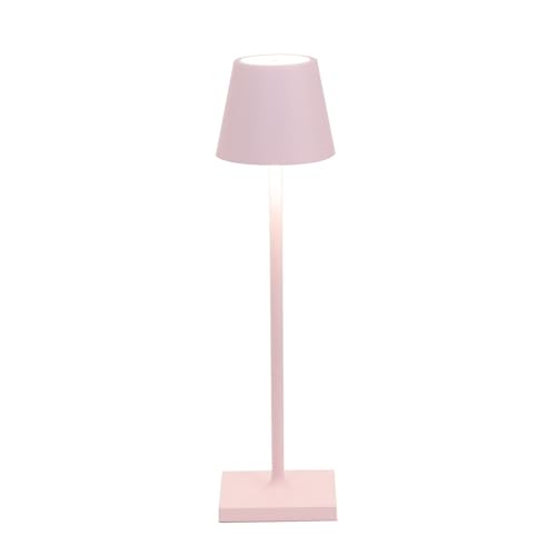 Zafferano, Poldina Micro Lamp, Rechargeable Cordless Table Lamp with Touch Controls, Suitable for Interior and Outdoor Dimmer