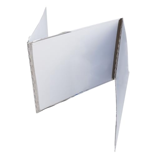Protector de salpicaduras plegable para estufa de cocina reutilizable contra aceite 4