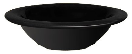 GET Enterprises inc Black Elegance Melamine Bowl, 4.5 Ounce - 48 per case.