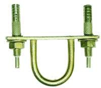 HT D-Hook Hanger with Fasteners M10X75mm (Heavy Duty) for Hanging Ceiling Fan or Jhoomer, Pack of 1 Set