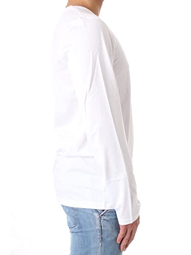 Ralph Lauren T-Shirt Uomo Bianco Ls Crew Neck - 3