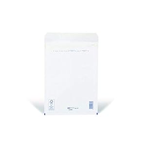 100 x luchtkussenenveloppen wit – Gr. G / 7 [250 x 350 mm] luchtkussentassen enveloppen