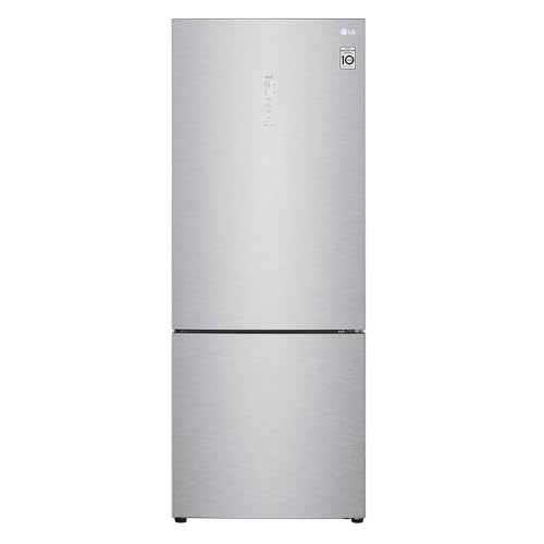 Geladeira LG Smart Bottom Inverse 451 Litros Inox 110V GC-B659NSM